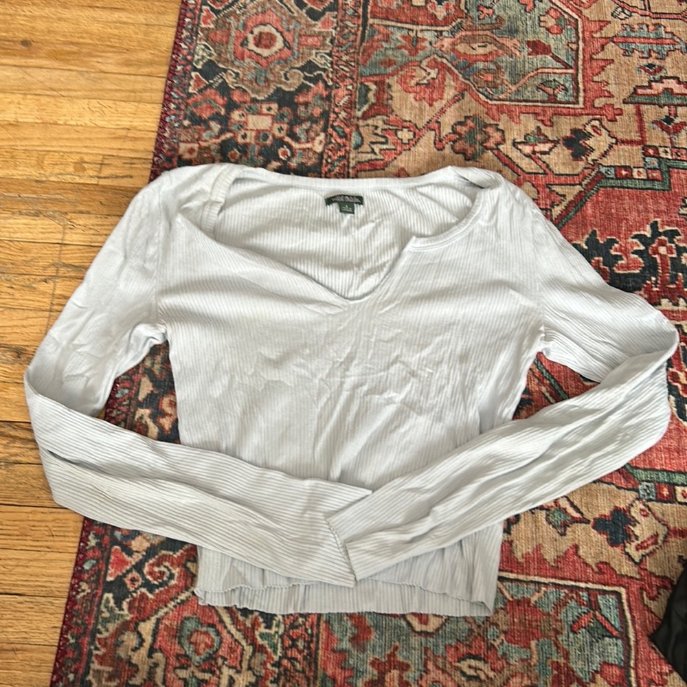 Wild Fable Light Blue Long Sleeve